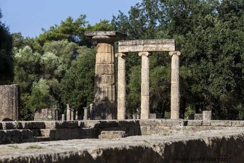 古代ギリシャのオリンピックのスポーツ 