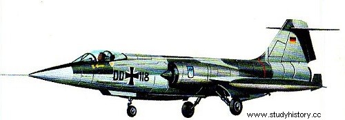 Локхид F-104C Звездный истребитель 