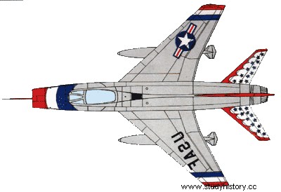 북미(록웰) F-100 슈퍼 세이버 