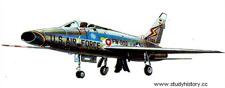 북미(록웰) F-100 슈퍼 세이버 