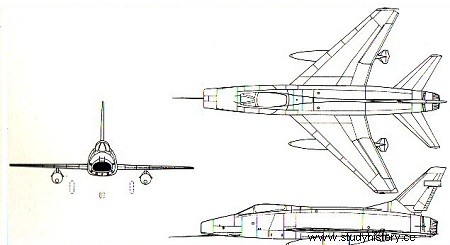 북미(록웰) F-100 슈퍼 세이버 