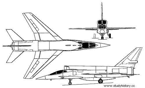 ノースアメリカン YF-107 ウルトラセイバー 