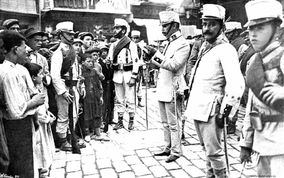 1911 年のカルカイセント（バレンシア、リベラ アルタ）の反乱 