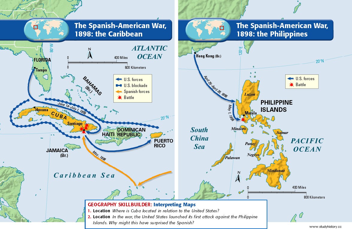 Lo último de Filipinas:el fin del imperio español de ultramar. 