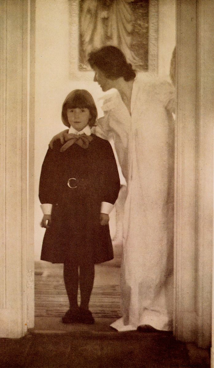 성공적인 사진작가 Gertrude Käsebier 