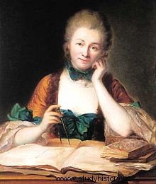 뉴턴의 번역가인 Emilie du Châtelet 