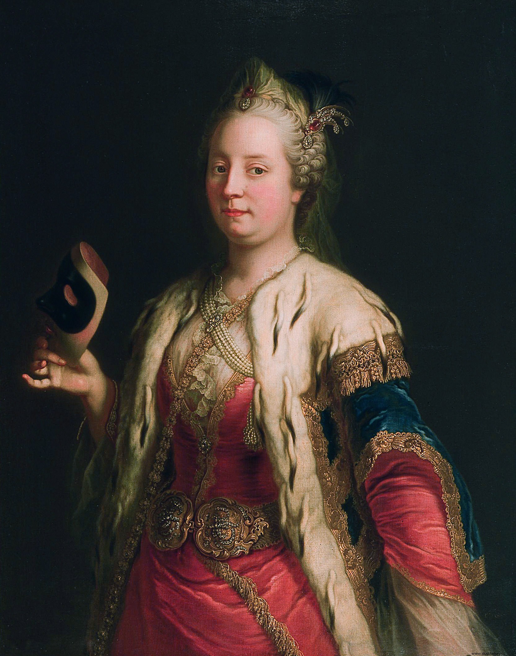 María Teresa de Austria  la Grande , emperatriz 