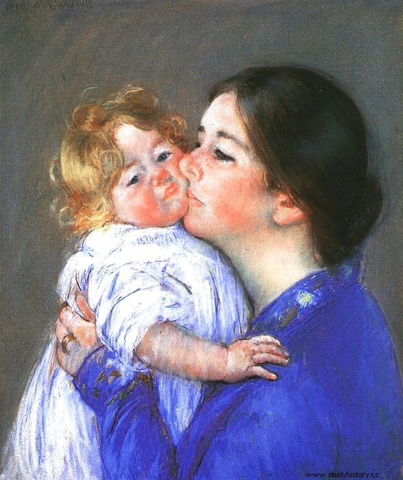 후기 인상주의 작가 메리 카사트(Mary Cassatt) 