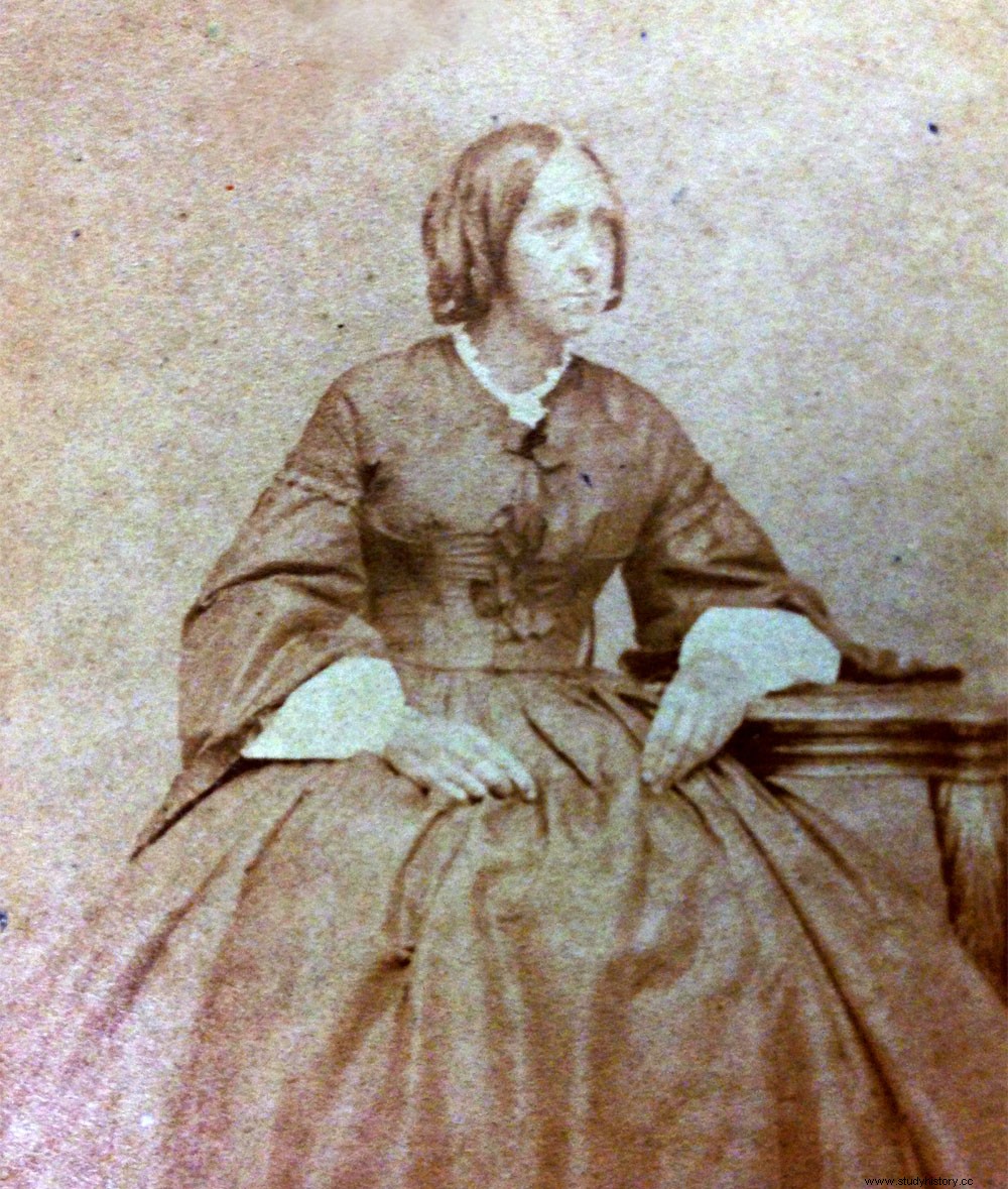 Sarah Harris Fayerweather, estudiante decidida 