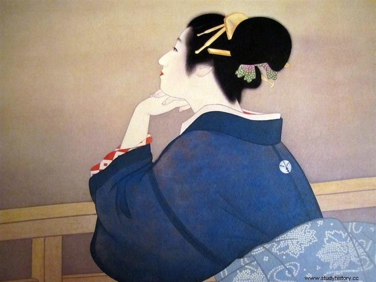 Uemura Shōen, pintora de mujeres 