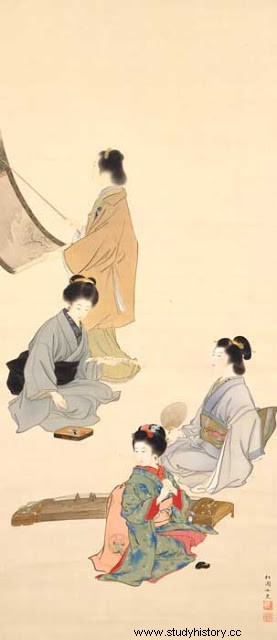 Uemura Shōen, pintora de mujeres 