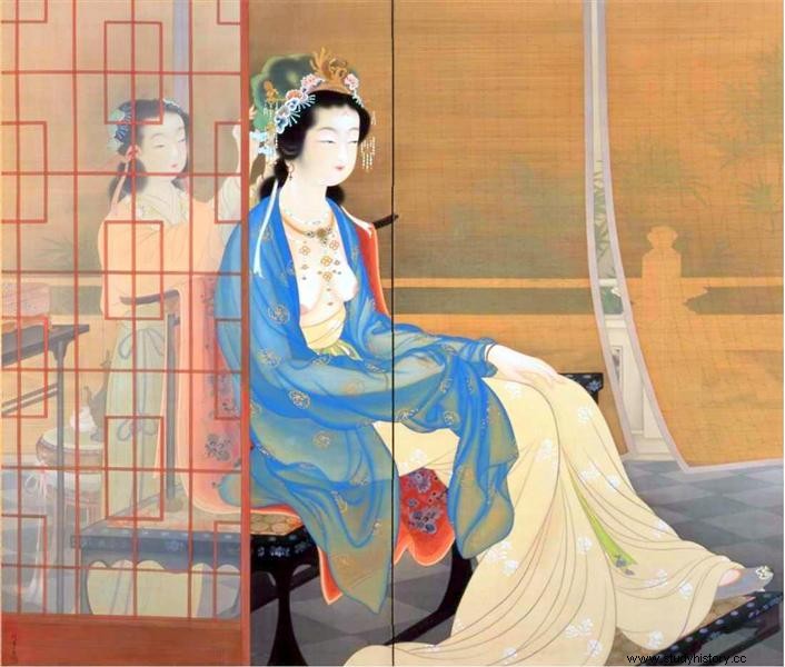 Uemura Shōen, pintora de mujeres 