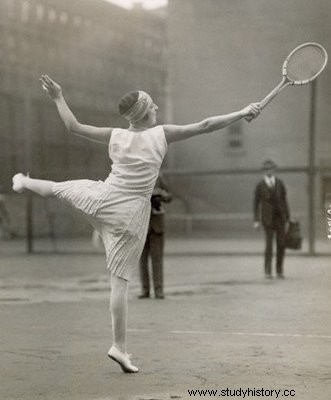 Suzanne Lenglen, estrella del tenis 