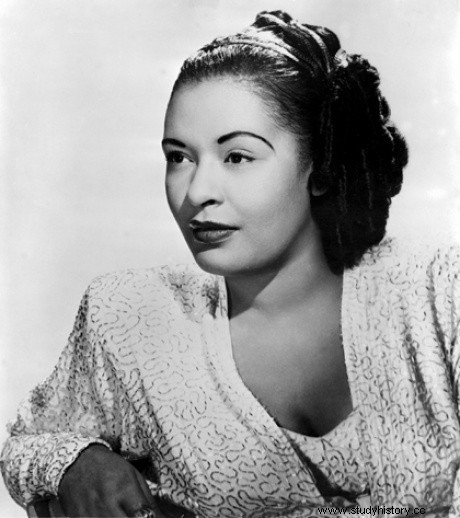 Billie Holiday, gran cantante de jazz 