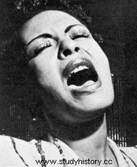 Billie Holiday, gran cantante de jazz 