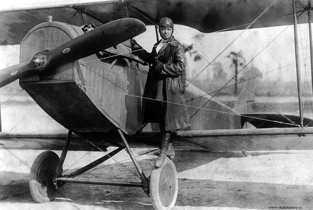 베시 콜먼(Bessie Coleman), 항공의 선구자 