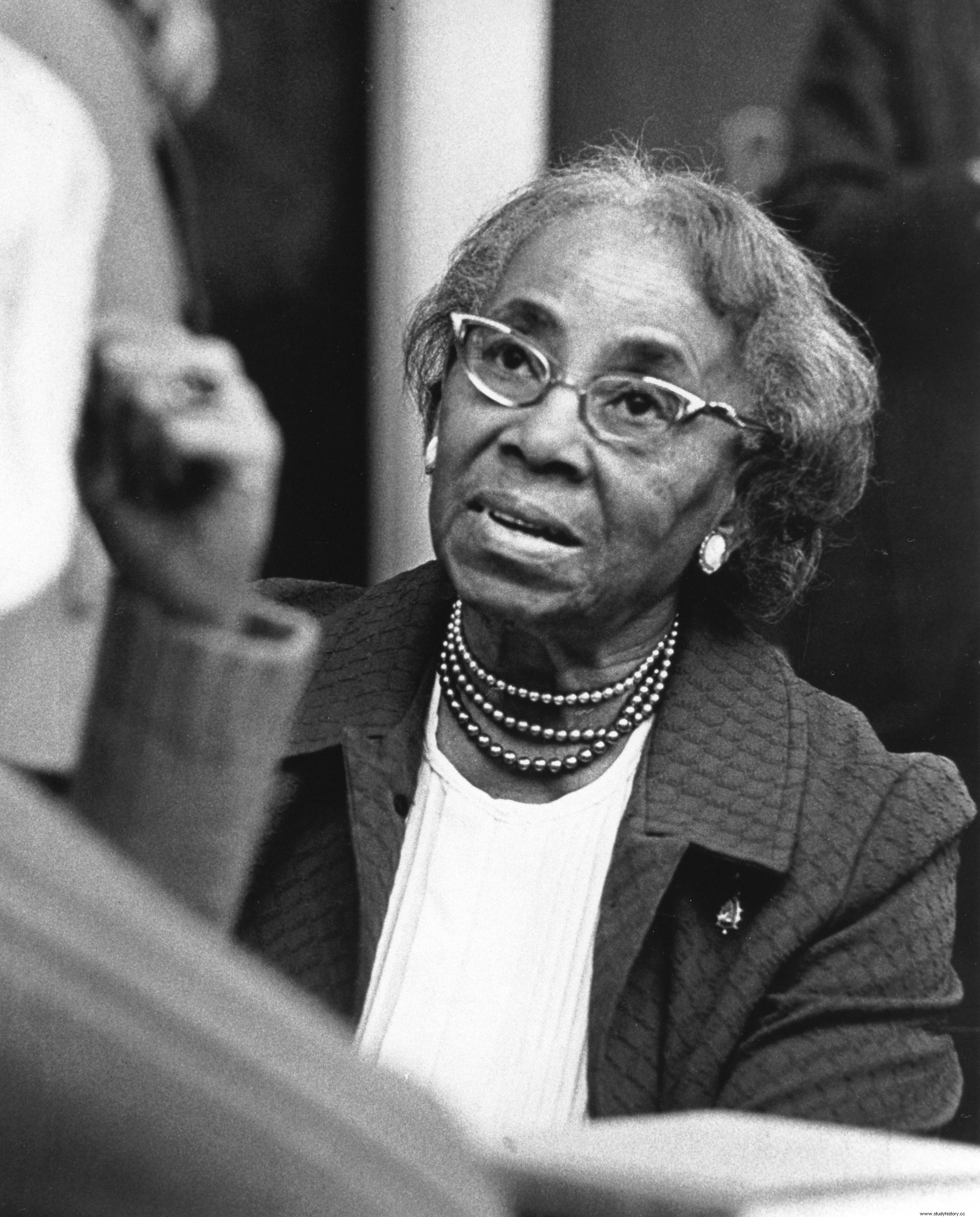 Septima Poinsette Clark, madre del movimiento por los derechos civiles 