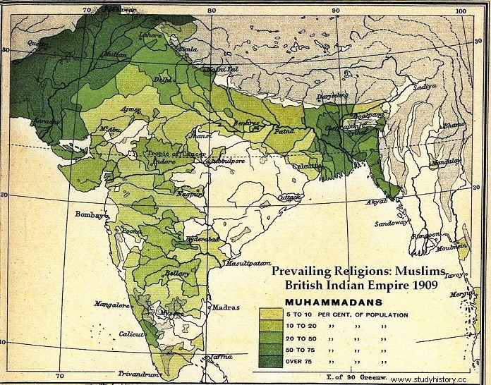 インドを真ん中から引き裂く計画 