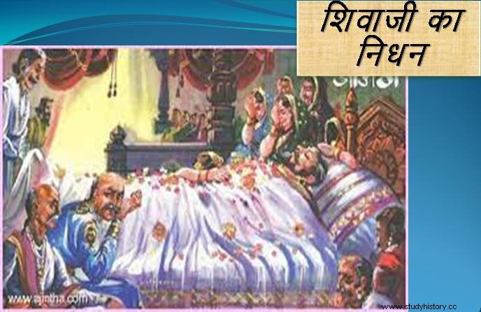 19. Muerte de Shivaji 