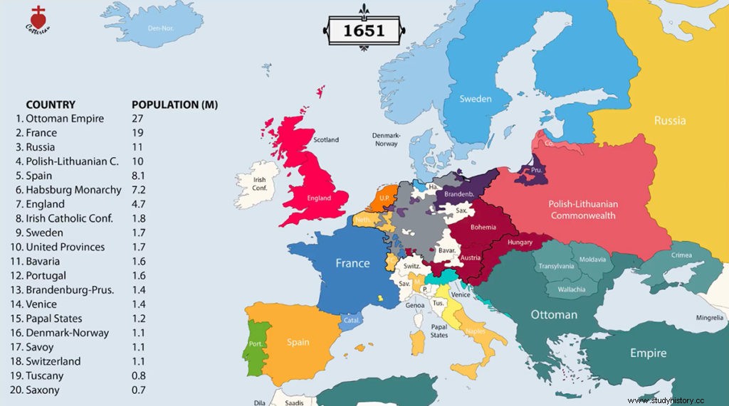 ヨーロッパの国々の国境は毎年こうして変わっていく 