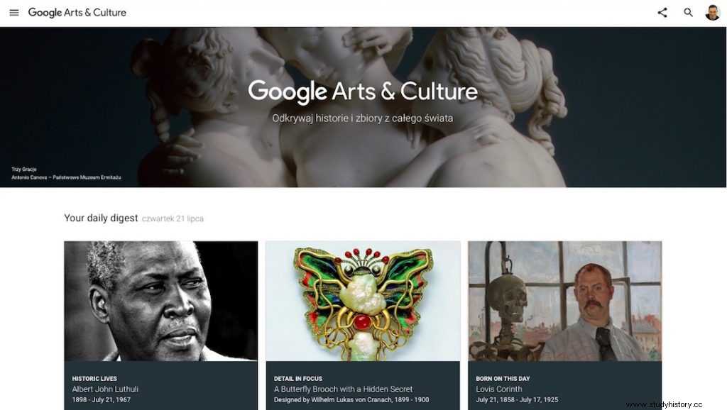 Google Arts &Culture:una base de datos multimedia de obras de arte 