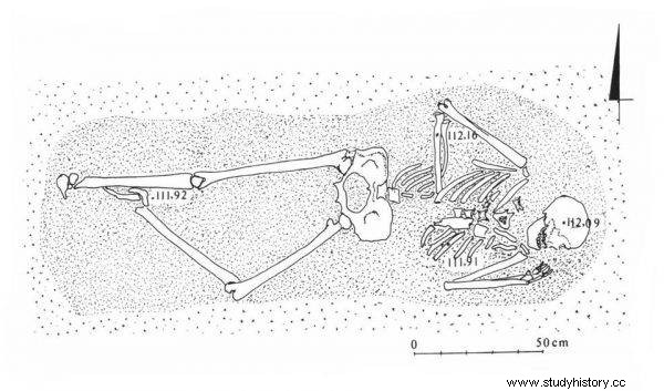 Se distinguía por su altura y estaba gravemente enferma. ¿Qué sabemos del  gigante  medieval de Ostrów Lednicki? 