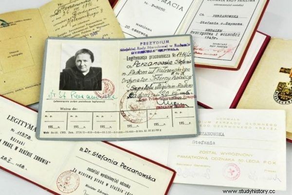 Una auténtica heroína polaca. Salvó a miles de mujeres en Majdanek. 