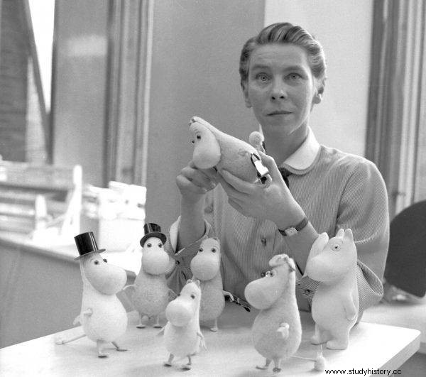 Tove Jansson y sus Moomins 