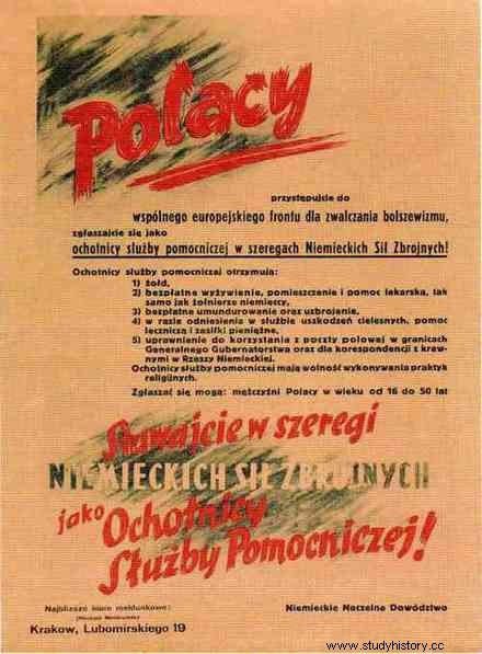 El ejército de Hitler en Cracovia. Cómo debían luchar los polacos junto a la Wehrmacht 