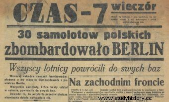 10 заголовков сентября 1939 года, убеждающих, что Польша... выигрывает войну! 