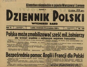 10 заголовков сентября 1939 года, убеждающих, что Польша... выигрывает войну! 