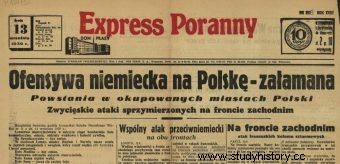 10 заголовков сентября 1939 года, убеждающих, что Польша... выигрывает войну! 