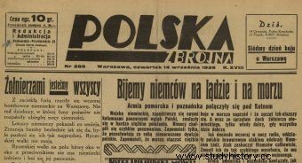 10 заголовков сентября 1939 года, убеждающих, что Польша... выигрывает войну! 