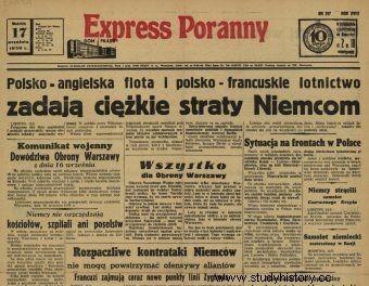 10 заголовков сентября 1939 года, убеждающих, что Польша... выигрывает войну! 