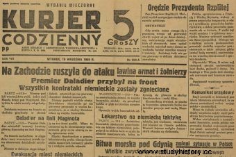 10 заголовков сентября 1939 года, убеждающих, что Польша... выигрывает войну! 