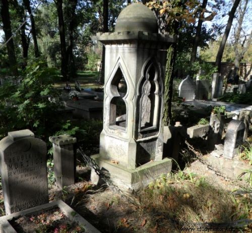 Un corazón encantado en piedra. La historia de una muerte segura y una tumba. 