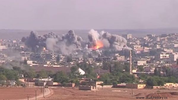 Batalla por Kobane. Una de las batallas más importantes del siglo XXI, comparada con el Levantamiento de Varsovia 