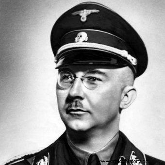 Heinrich Himmler (1900-1945) jefe de las SS 