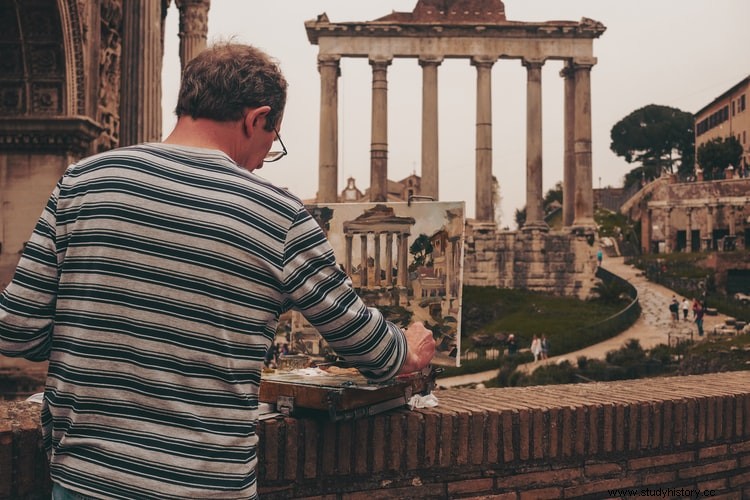 Auditorio al aire libre del Foro Romano 