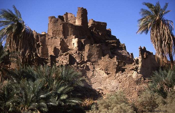 Historia antigua:Ruinas de la ciudad de Djado, una maravilla escondida del Sahara 