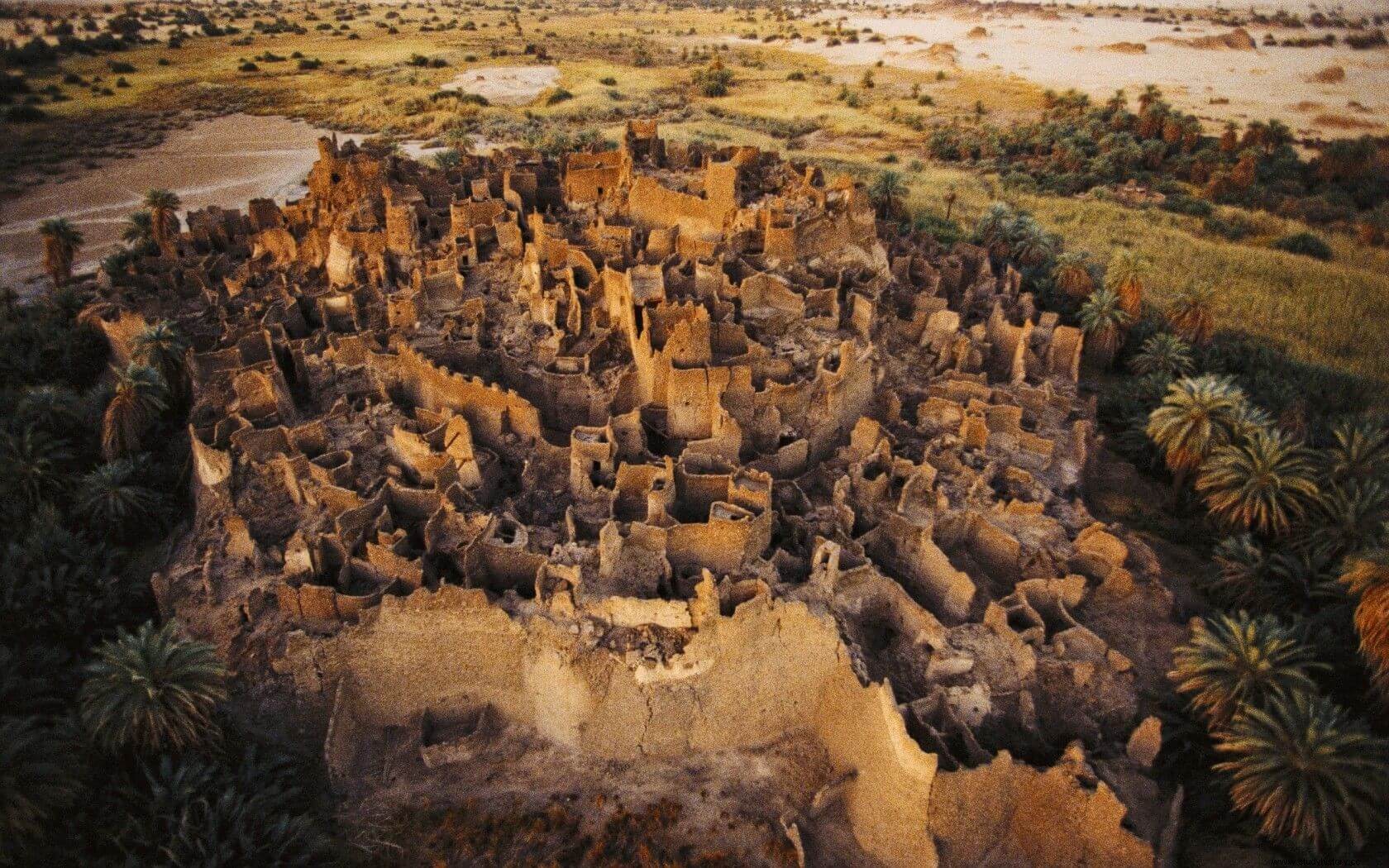 Historia antigua:Ruinas de la ciudad de Djado, una maravilla escondida del Sahara 