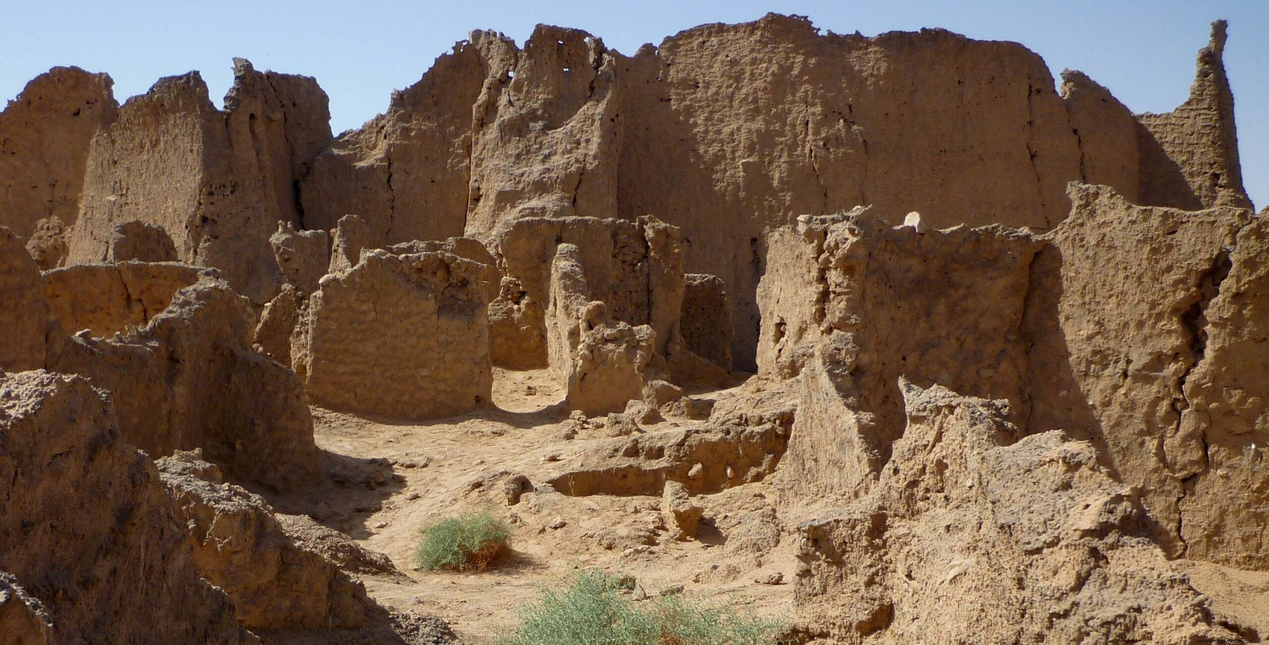 Historia antigua:Ruinas de la ciudad de Djado, una maravilla escondida del Sahara 