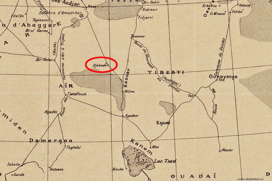 Historia antigua:Ruinas de la ciudad de Djado, una maravilla escondida del Sahara 