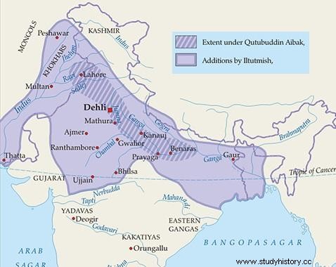 Sultanato de Delhi:la dinastía gobernante en la India histórica 