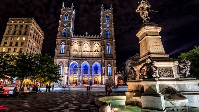 Patrimonio e historia franceses en la provincia canadiense de Quebec 