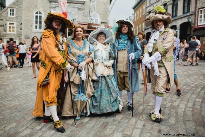 Patrimonio e historia franceses en la provincia canadiense de Quebec 