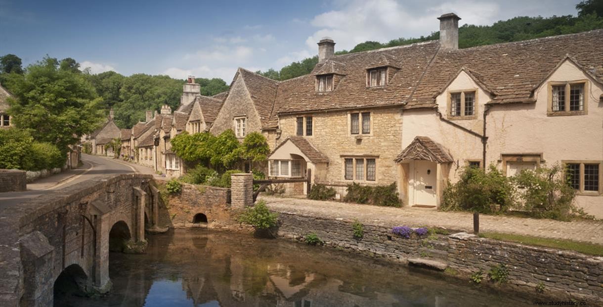 La irónica historia detrás de la belleza de los Cotswolds en Gloucestershire, Inglaterra 