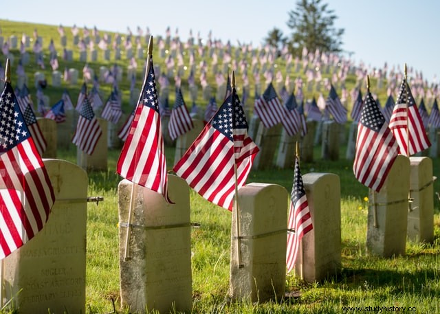 La historia del Memorial Day en los Estados Unidos 