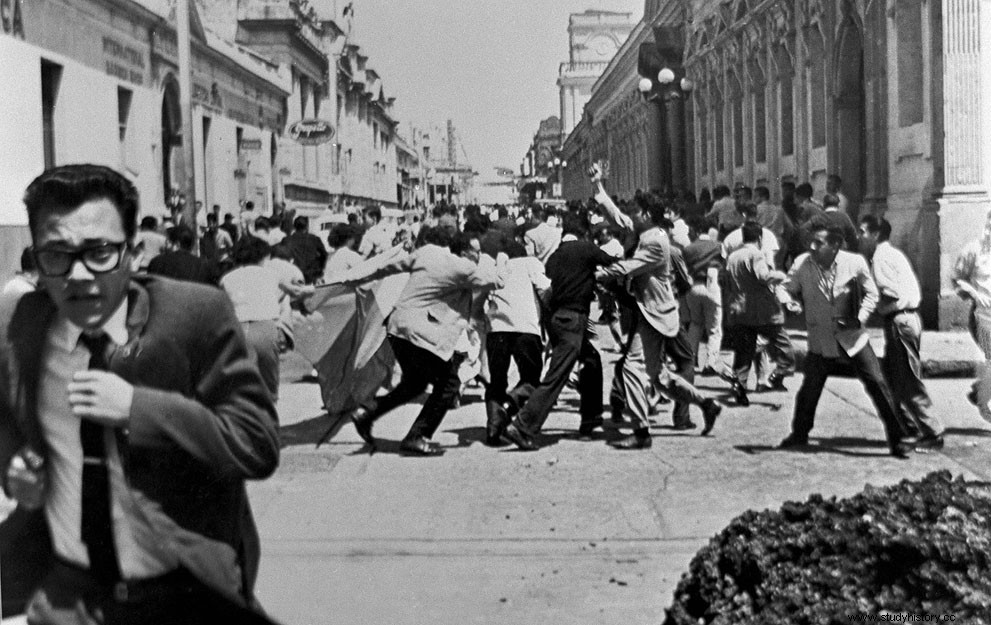 Una cronología histórica de la agitación sociopolítica en Guatemala 