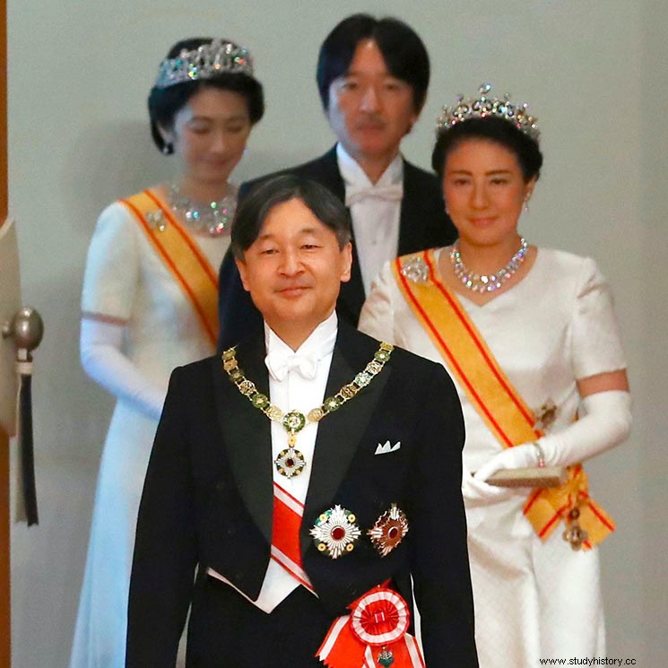 La familia imperial japonesa es la monarquía hereditaria más antigua del mundo 